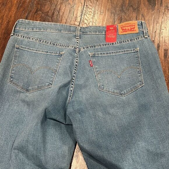 315 SHAPING BOOTCUT mid rise JEANS (PLUS SIZE)  size 18 W misses from 2015 NWT - Picture 8 of 13